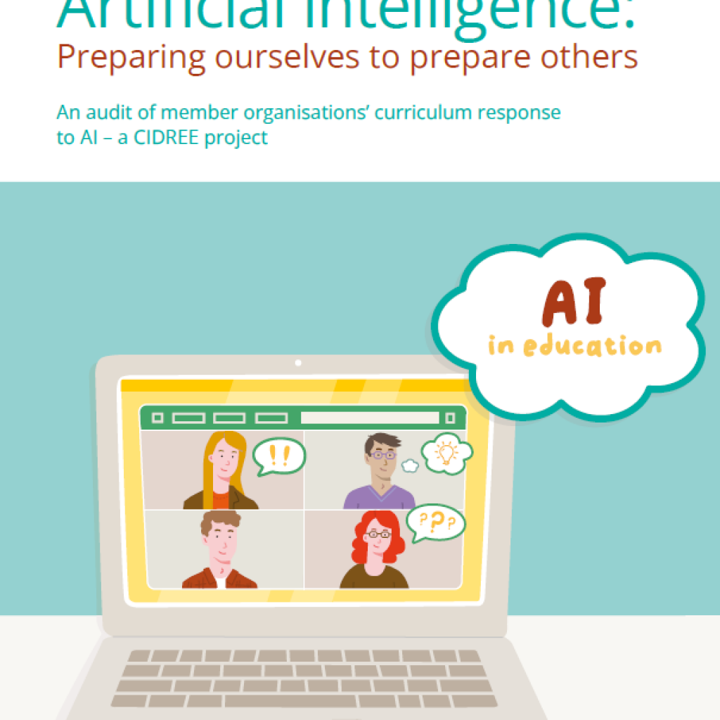 CIDREE project Artificial Intelligence : Preparing ourselves to prepare others